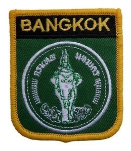 Bangkok Thailand Shield Embroidered Patch - Picture 1 of 3