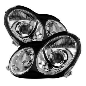 Mercedes Benz 01-07 W203 4Dr Sedan C-Class Projector Headlights C230 C280 C350 - Picture 1 of 2
