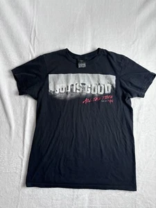 Y2K Not of this World God is Good Psalm 136:1 Black Shirt Men's Medium * - Picture 1 of 7