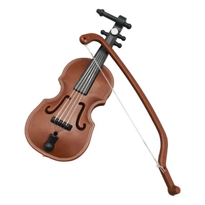 Tiniest Violin Musical Instrument Miniature For Children Polished Mini Violin - Picture 1 of 8