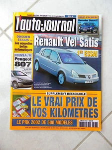 L'Auto-Giornale 2002 N°586 Renault Vel Satis Honda Civic Tipo R Subaru Impreza - Picture 1 of 1