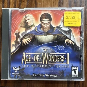 Age Of Wonders II 2 Wizard's Throne PC CD battle undead, dwarves strategy game! - Photo 1/3