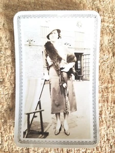 LADY FROM DANVILLE,ILLINOIS,1930'S.VTG 4.7" x 3" PHOTO**SP10 - Picture 1 of 3