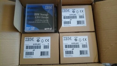 IBM LTO Ultrium 8 Data Tape Cartridge p/n 01PL041 12TB 5PACK, price includes VAT - Image 1 of 2