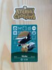 Kicks #103 Animal Crossing Amiibo Card Authentic Series 2 MINT NEVER SCANNED