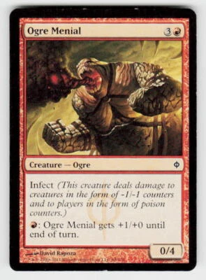 New Phyrexia #89 Ogre Menial - Image 1 of 2