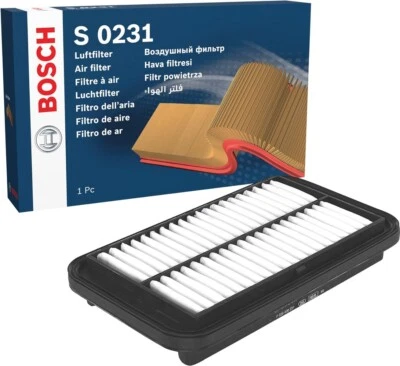Genuine Bosch F026400231 Engine Air Filter Fits Nissan Pixo Suzuki Alto S0231 - Image 1 of 4