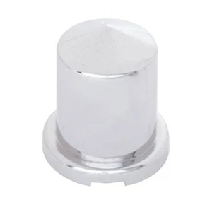 3/4 X 1 1/2 Inch Chrome Plastic Top Hat Pointed Nut Cover - Picture 1 of 1