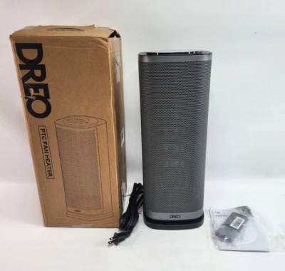 Dreo Indoor Electric Space Heater w/ Oscillation Remote Bedroom DR-HSH002 - New - Image 1 of 4