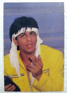 Bollywood Actor Super Star Shah Rukh Khan Rare Post card Postcard INDIA
