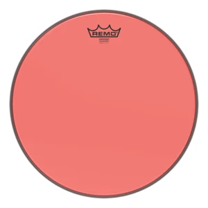 Remo Emperor Colortone Red 18" Drum Head - Picture 1 of 3