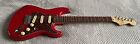 Fender Squier Stratocaster '90's Partscaster Red Decal Locking tuners R/W neck