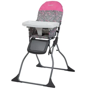 High Chair for Baby Kids Fold Full Size Dinning Feeding Seat Adjustable Tray US - Picture 1 of 9