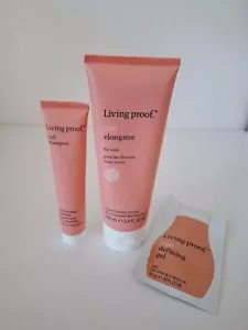 Living Proof Curl Elongator, Shampoo, Defining Gel 3 Piece Set Brand New - Picture 1 of 10