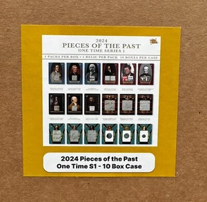2024 Pieces Of The Past One Time S1 Factory Sealed 10 Box Case Relic Auto Coins - Picture 1 of 5