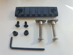 Rifle bipod 7 slot picatinny rail , FTR, F class, benchrest, hunting, shooting - Picture 1 of 5