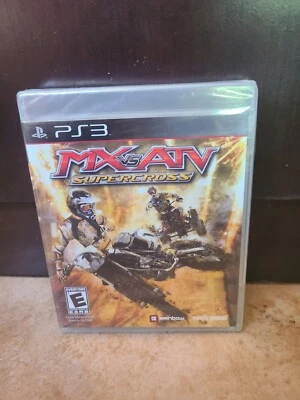 MX VS ATV Supercross PS3 *Sealed* VIdeo Game Disc Playstation 3 Racing - Image 1 of 2