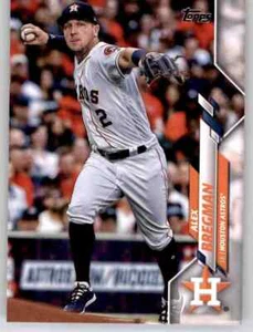 2020 Topps Series 1 Alex Bregman Base Card MLB PWE Set Break Astros #100 - Imagen 1 de 2