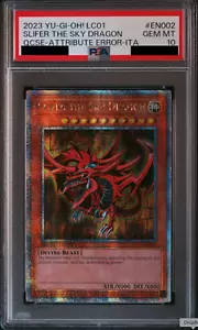 PSA10 Yu-Gi-Oh! EU Slifer the Sky Dragon Legendary Collection 25th Edition 2023 - Picture 1 of 3