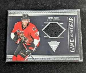 2011-12 Panini Titanium Game-Worn Gear Peter Regin #29 - Picture 1 of 2