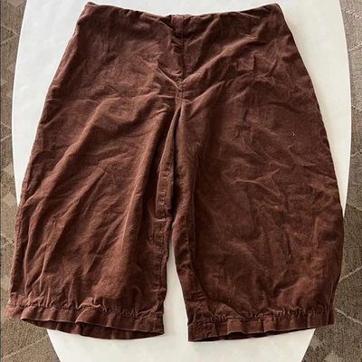 Pantalones Vintage Studio M Marrón Corduoury Coulette Estilo Bloomer Talla 12 Foto 1 de 4