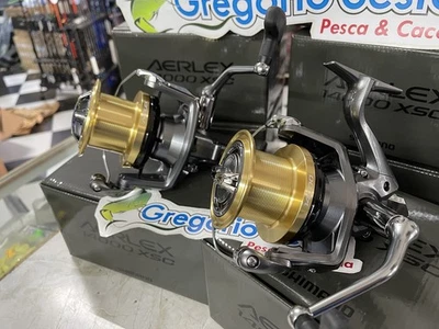 SHIMANO AERLEX XSC 14000 MULINELLO DA SURF CASTING . - Immagine 1 di 4