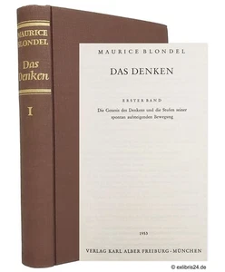 Maurice Blondel: El pensamiento, primero [1.] Volumen | Editorial Karl Alber (1953) - Imagen 1 de 1