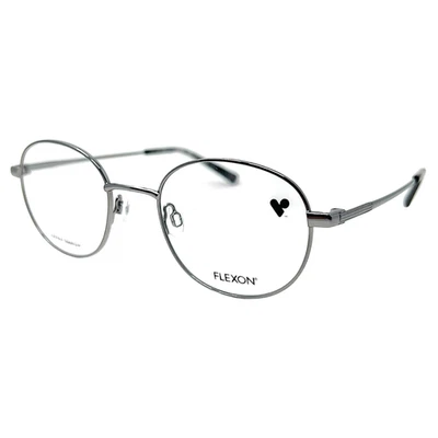 FLEXON - H6059 072 50/21/145 - SHINY GUNMETAL - NEW Authentic EYEGLASSES Frame