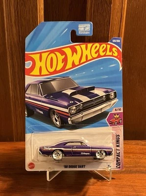2025 Hot Wheels (‘68 Dodge Dart) w/Custom Chase Style Real Riders~Wheel Swap - Image 1 of 4