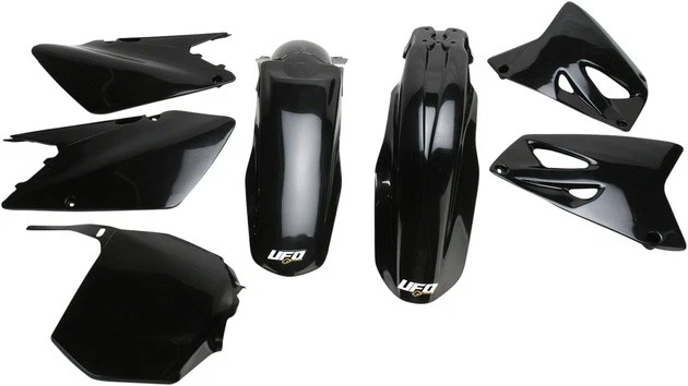 UFO Complete Plastics Kit Black SUKIT402001 for Suzuki RM125/RM250 2001-2008 Foto 1 de 1