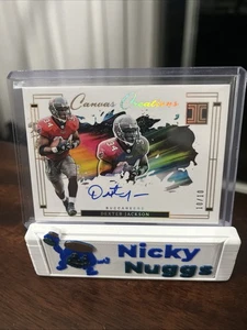 2024 impeccable dexter jackson canvas creations /10 Bookend Super Bowl Mvp - Picture 1 of 3