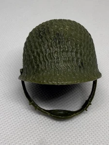 VTG 60's Marx Soldier Military Helmet Accessory 1:6 Scale Olive - Picture 1 of 6
