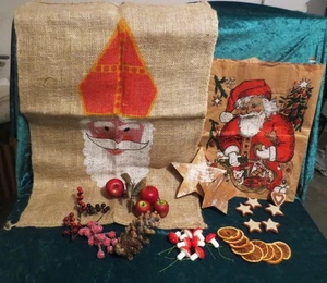 Weihnachtsdeko Konvolut Nikolaus Sterne Äpfel - Bild 1 von 7