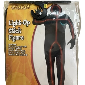 Spirit Red Light Up Stick Figure Adult Size Medium - Picture 1 of 4