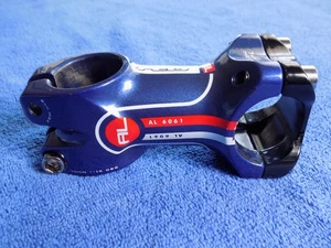 FELT AL STEM 70MM  31.8MM BAR  +/-10 DEG RISE 1-1/8 BLUE ALLOY USED EXCELLENT - Picture 1 of 7