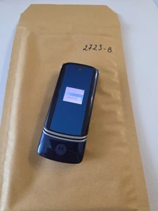 Motorola KRZR K1 - Mobile Phone (Unlocked) Flip Fold Classic Retro Handset Blue - Picture 1 of 3