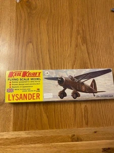 Vintage Keil Kraft Lysander KK0042 Balsa Flying Scale Model, Rubber Powered kit - Picture 1 of 5