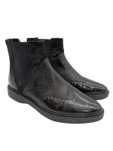 GEOX Botas deslizantes Mujeres Botines Talla EU 37.5 negro look casual - Imagen 1 de 5