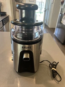 Extractor de zumos de acero inoxidable Krups ZY40 excelente estado - Imagen 1 de 6
