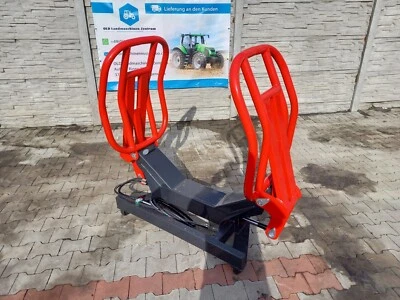 Ballenzange für Frontlader Radlader Ballengreifer Silozange Euroaufnahme - Bild 1 von 3