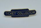 British Railways Cap Hat Badge Totem Ticket Collector Badge Blue Eastern Region