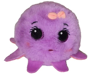 Ty Beanie Hüpfburg - LEGGY lila Oktopus (3-4 Zoll) NEU Hüpfball Spielzeug - Bild 1 von 5
