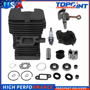 Kit de cigüeñal de pistón de cilindro 38 mm apto para motosierra Stihl MS170 MS180 018 017 - Imagen 1 de 6