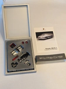 PORSCHE 356 ROADSTER 1/43rd PROMOTIONAL SELF ASSEMBLE MODEL GIFT BOX - Picture 1 of 11
