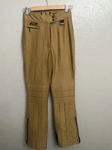 Ralph Lauren Polo Sport Ski Pants Size 2 High Rise Racing Flare Vintage Y2K Rare - Picture 1 of 12