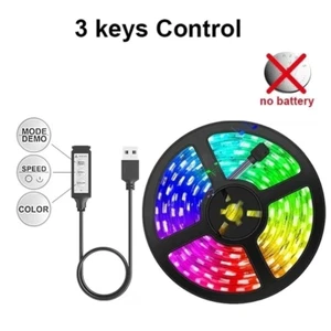 Tape Bluetooth Usb Led Light Strip 10M 15 Meters 5050 Smd 5V Rgb Flexible Led La - Picture 1 of 16