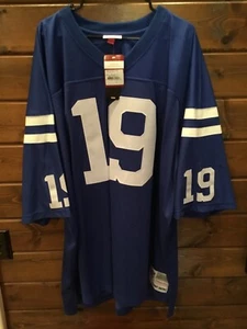 Johnny Unitas Baltimore Colts Mitchell & Ness Green Throwback 1967 Jersey Sz 60 - Picture 1 of 5