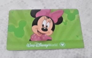 Walt Disney World Ticket Minnie Mouse 2014 - Picture 1 of 1