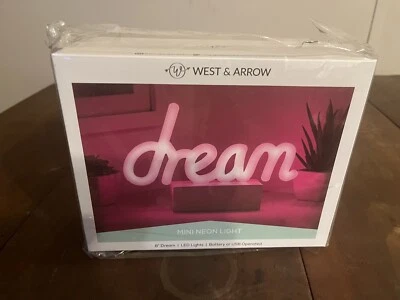 Mini LED Neon Dream Table Lamp Pink Perfect For The Barbie Collector - Image 1 of 2