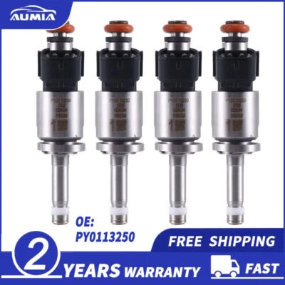 4x Inyector de combustible para Mazda 3 6 CX-5 2014-2018 2,5 L PY0113250 PY01-13-250 Foto 1 de 4